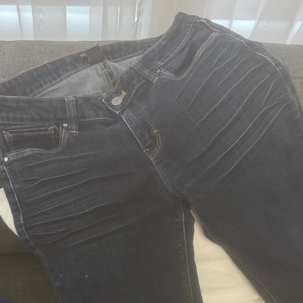 White House Black Market Dark Indigo Skinny Jeans
